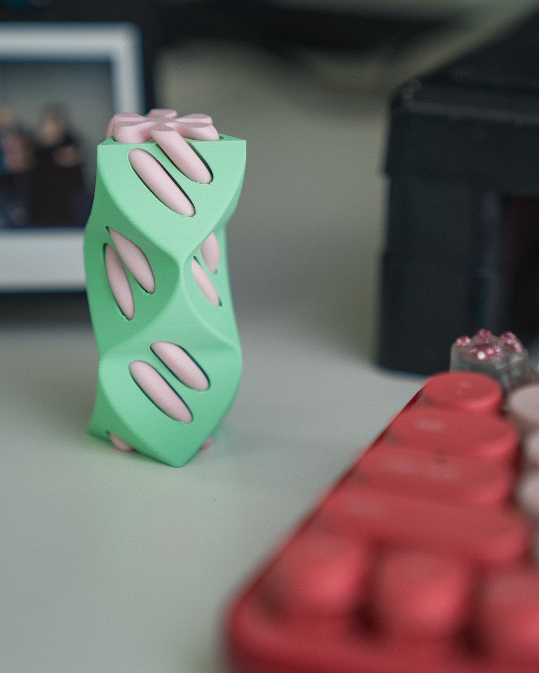 Spiral Fidget Toy – 3D Printed Sensory Twist Toy