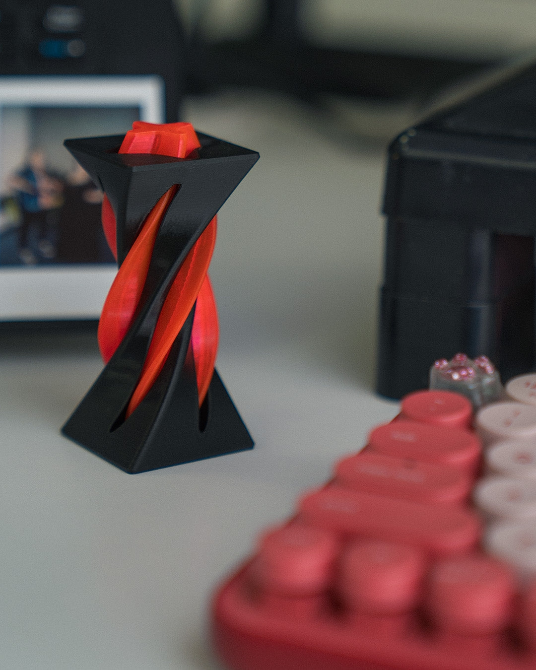Spiral Fidget Toy – 3D Printed Sensory Twist Toy