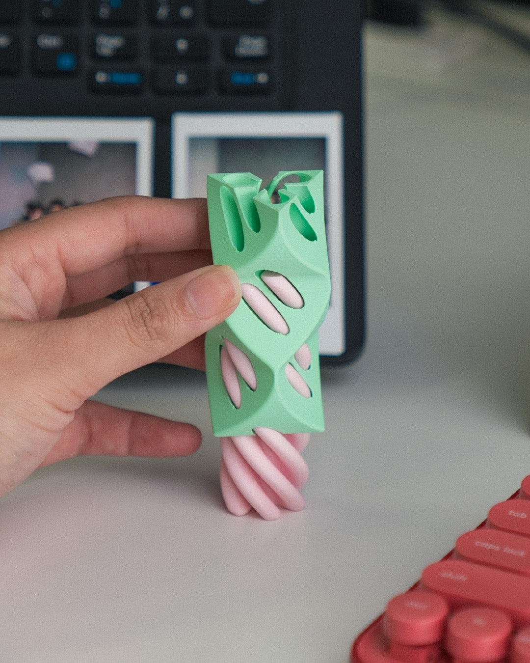 Spiral Fidget Toy – 3D Printed Sensory Twist Toy