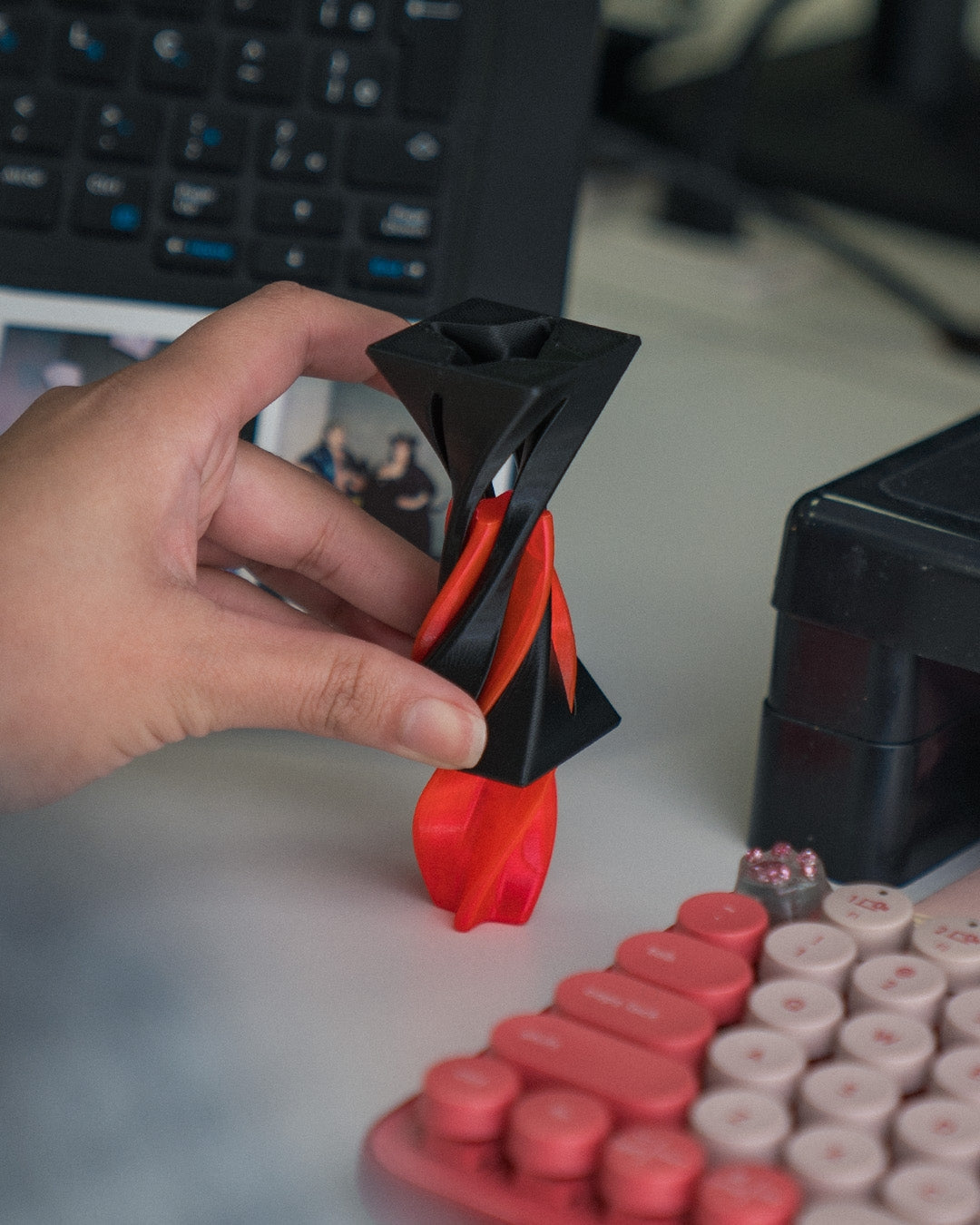 Spiral Fidget Toy – 3D Printed Sensory Twist Toy