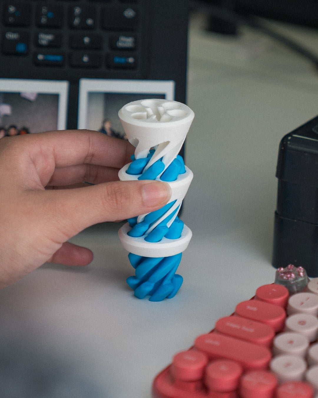 Spiral Fidget Toy – 3D Printed Sensory Twist Toy