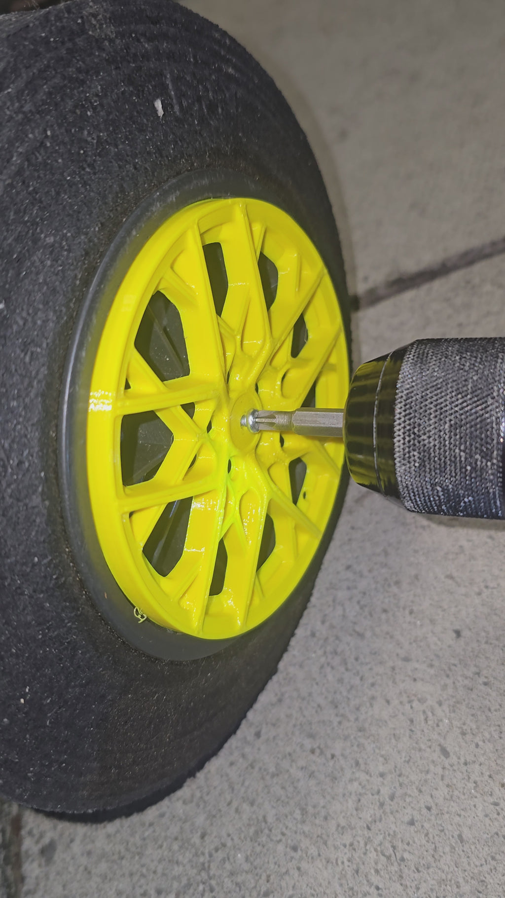 3D Printed Wheelie Bin Alloy Rims – Custom Multi-Spoke Bin Wheel Covers