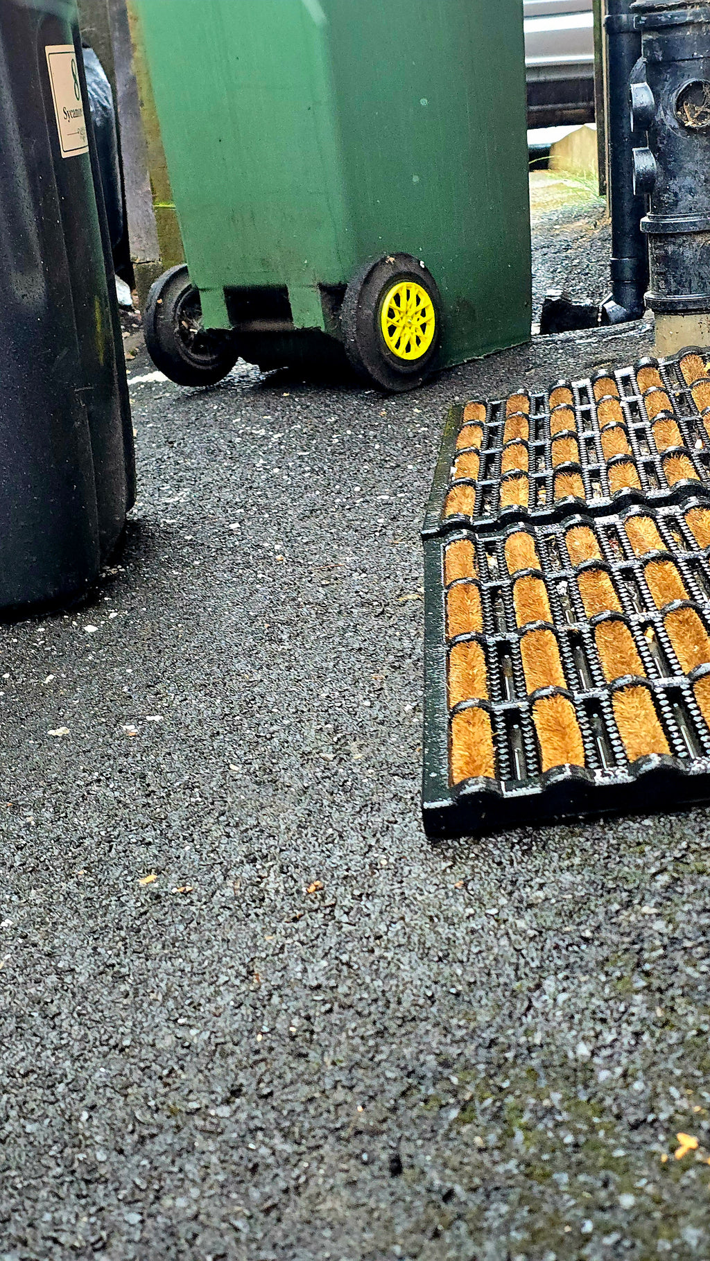 3D Printed Wheelie Bin Alloy Rims – Custom Multi-Spoke Bin Wheel Covers
