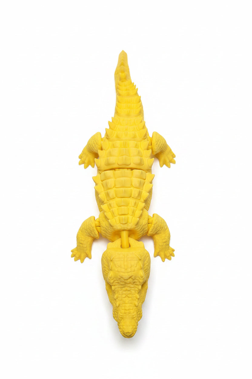 Articulated Crocodile – 40cm Snappy Jaw 3D Printed Fidget