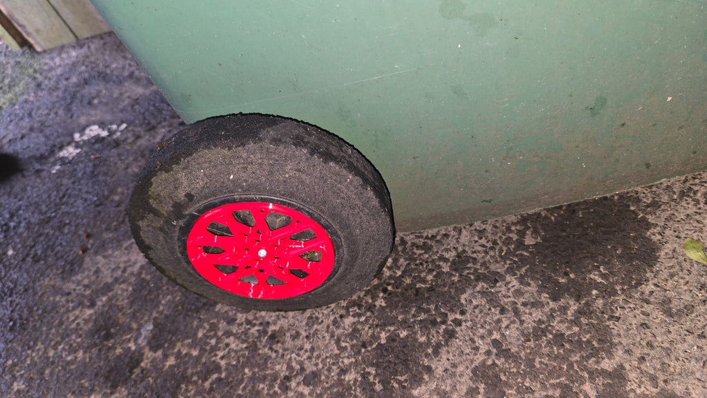 3D Printed Wheelie Bin Alloy Rims – Custom Multi-Spoke Bin Wheel Covers